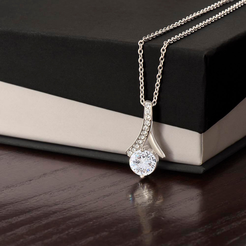 Stunning Timeless and Exquisite Zirconia Necklace, she will adore!