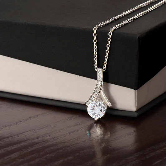 Stunning Timeless and Exquisite Zirconia Necklace, she will adore!