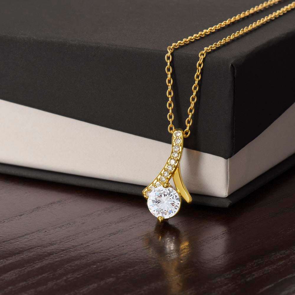 Stunning Timeless and Exquisite Zirconia Necklace, she will adore!