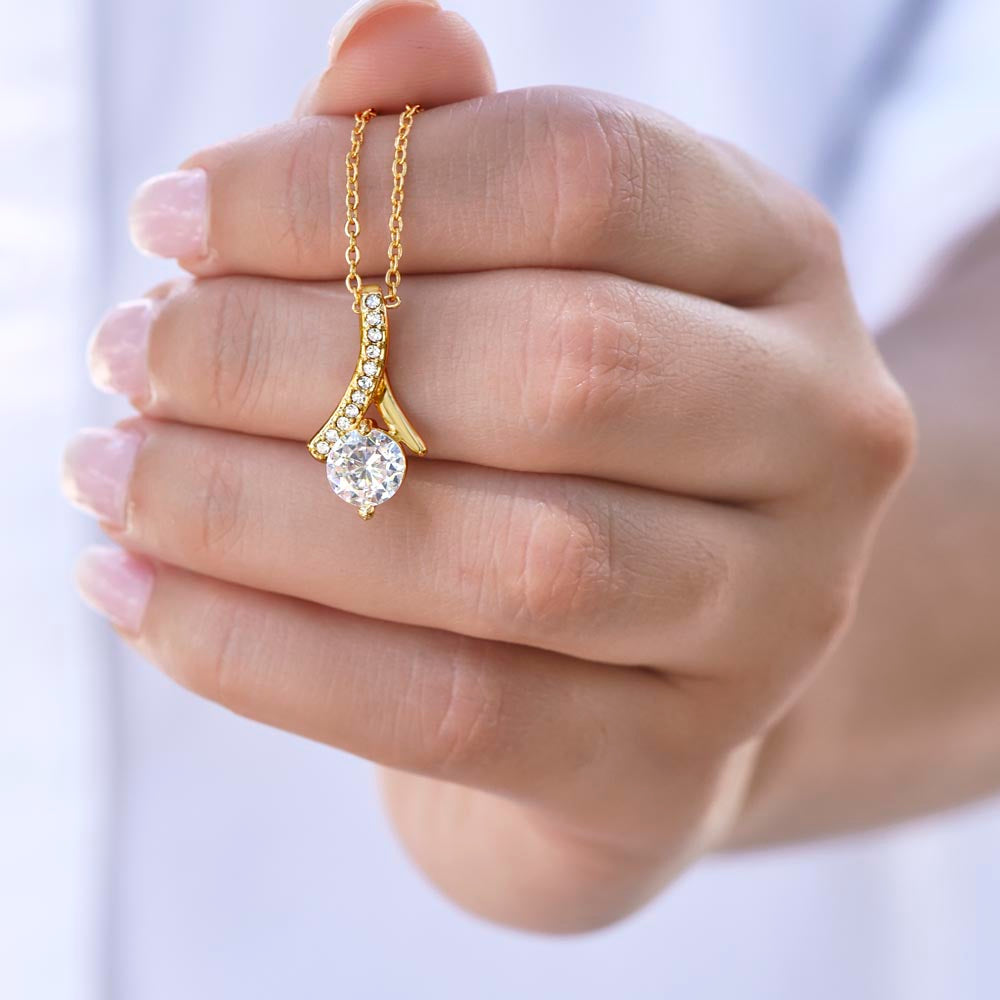 Stunning Timeless and Exquisite Zirconia Necklace, she will adore!