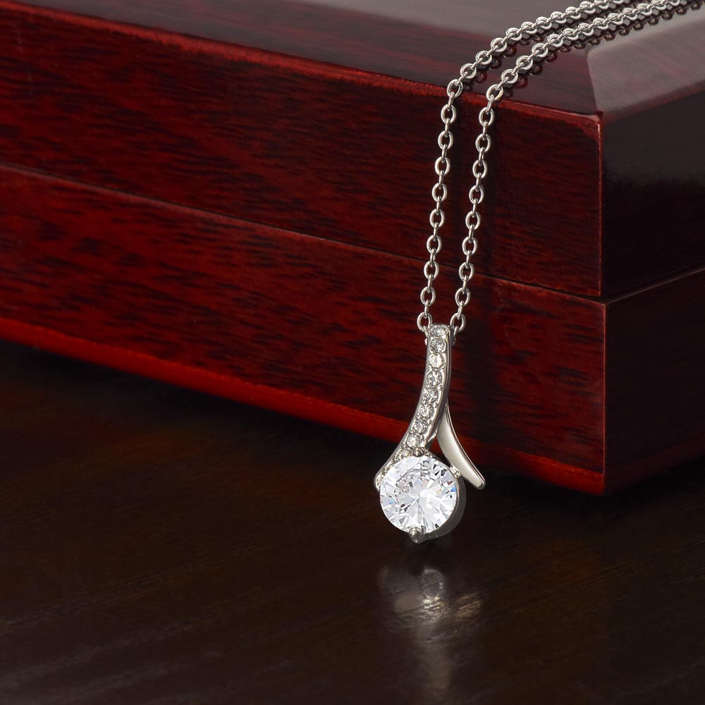 Stunning Timeless and Exquisite Zirconia Necklace, she will adore!
