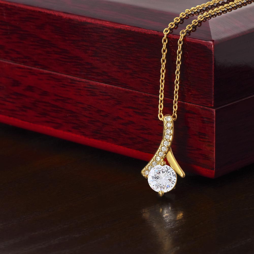 Stunning Timeless and Exquisite Zirconia Necklace, she will adore!