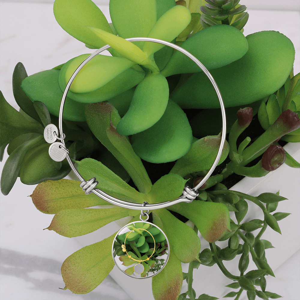 Exquisite Customisable Beautiful Bangle to keep close to your heart
