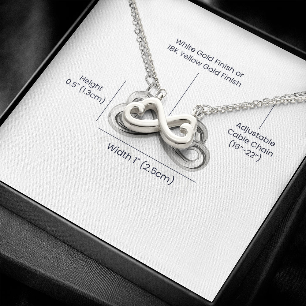 Gorgeous Dual Heart Necklace
