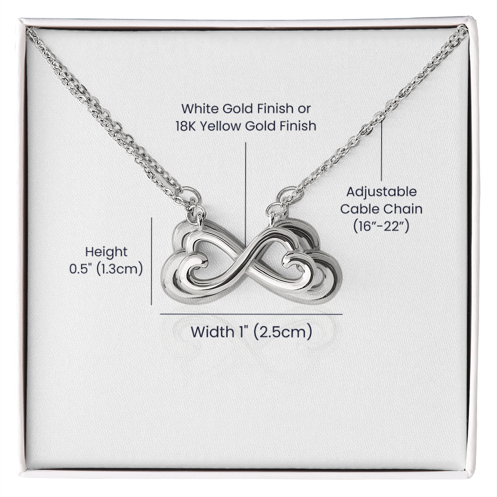 Gorgeous Dual Heart Necklace