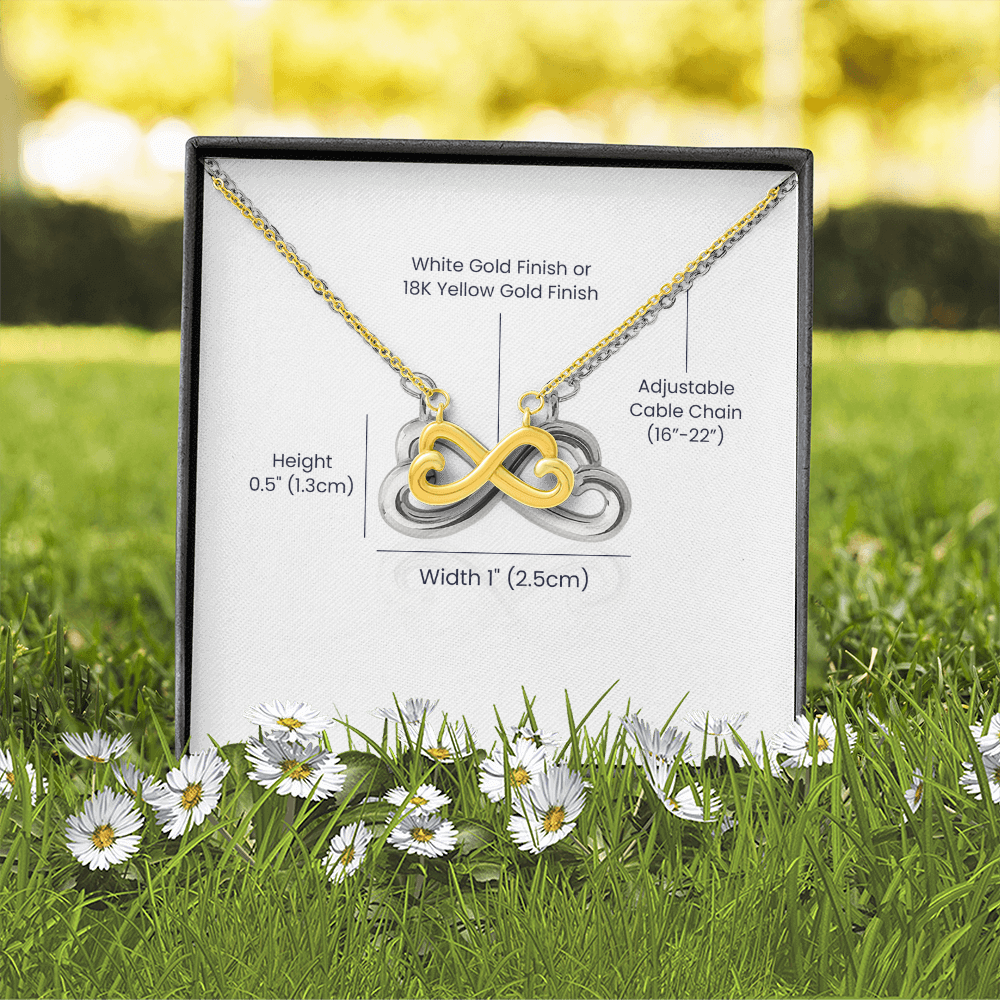 Gorgeous Dual Heart Necklace