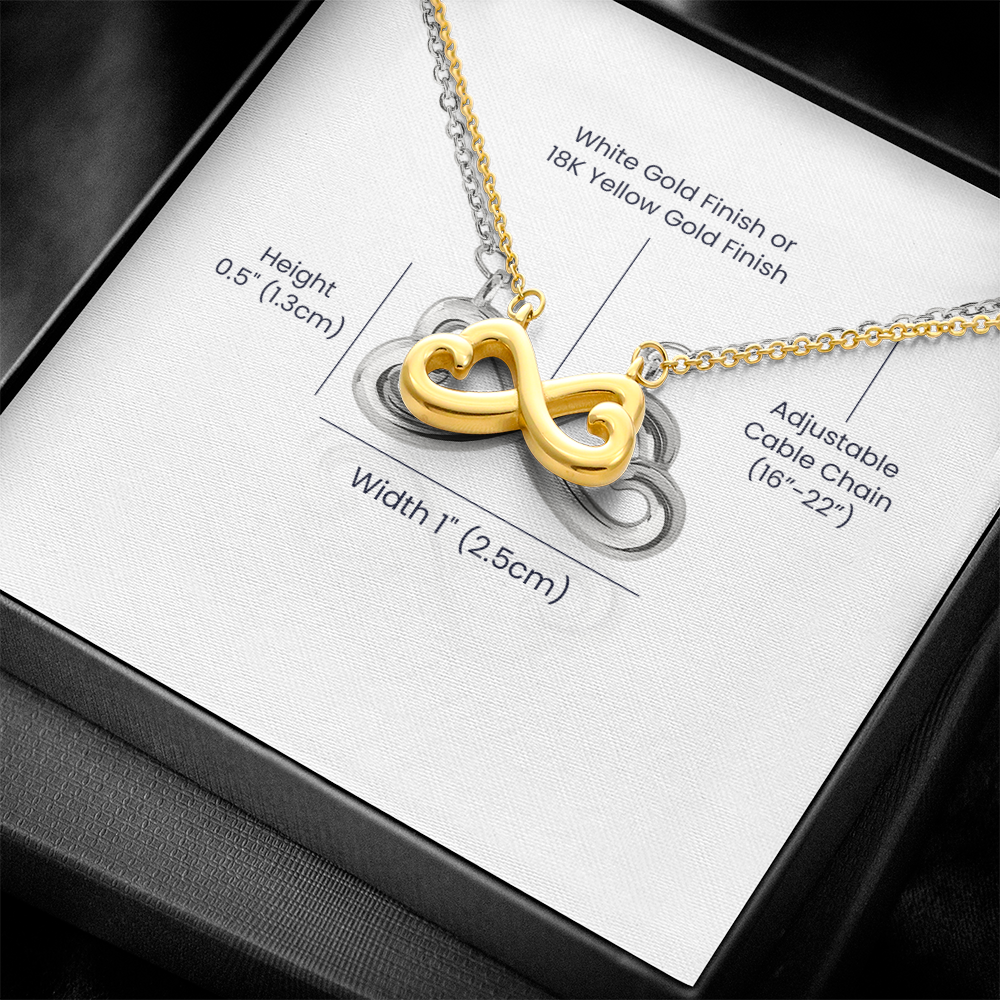 Gorgeous Dual Heart Necklace