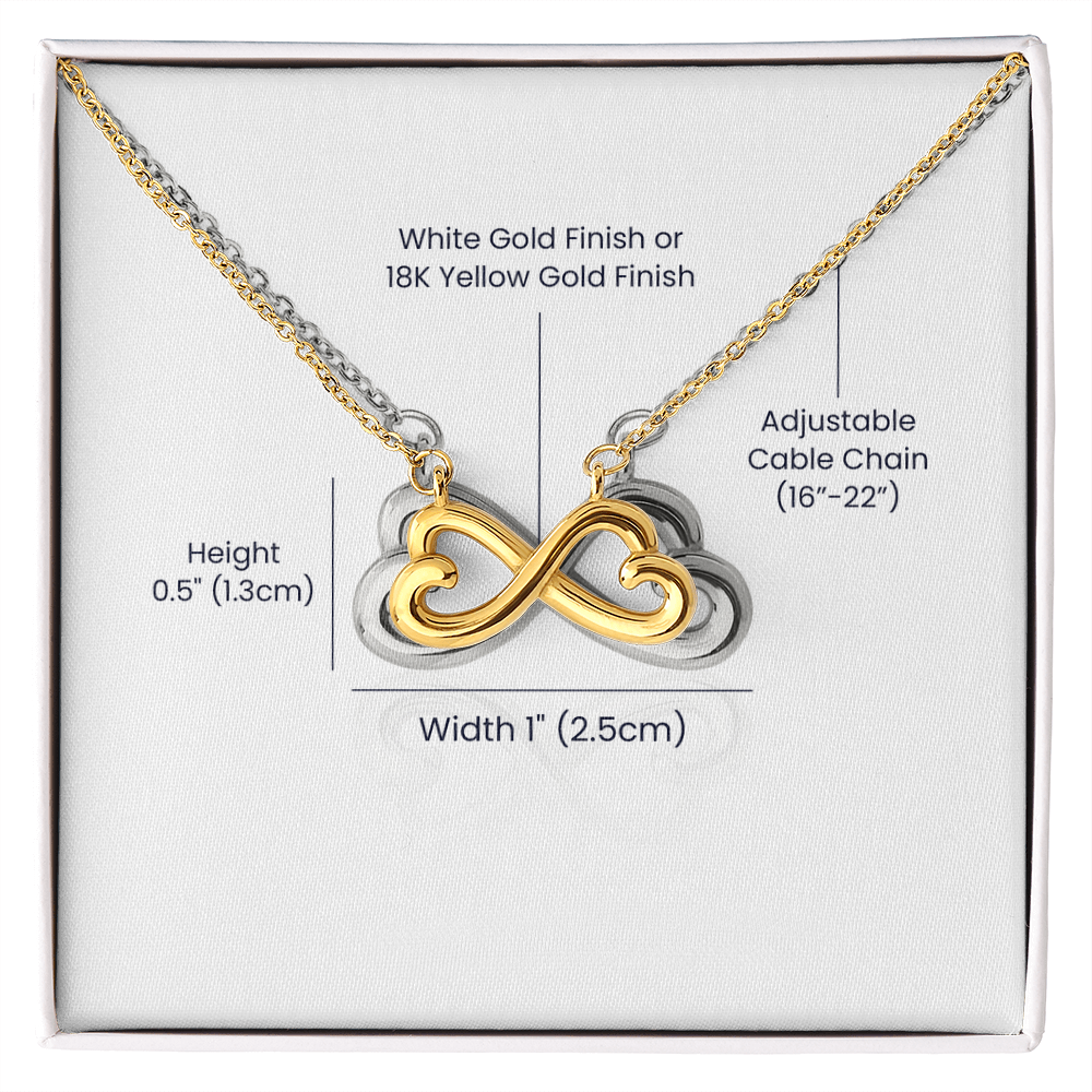 Gorgeous Dual Heart Necklace