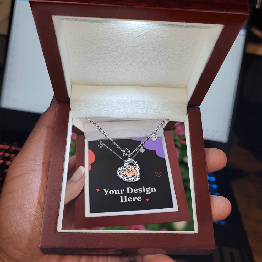 So Unique & Heartmelting is this Gorgeous Keepsake, BABY FEET necklace