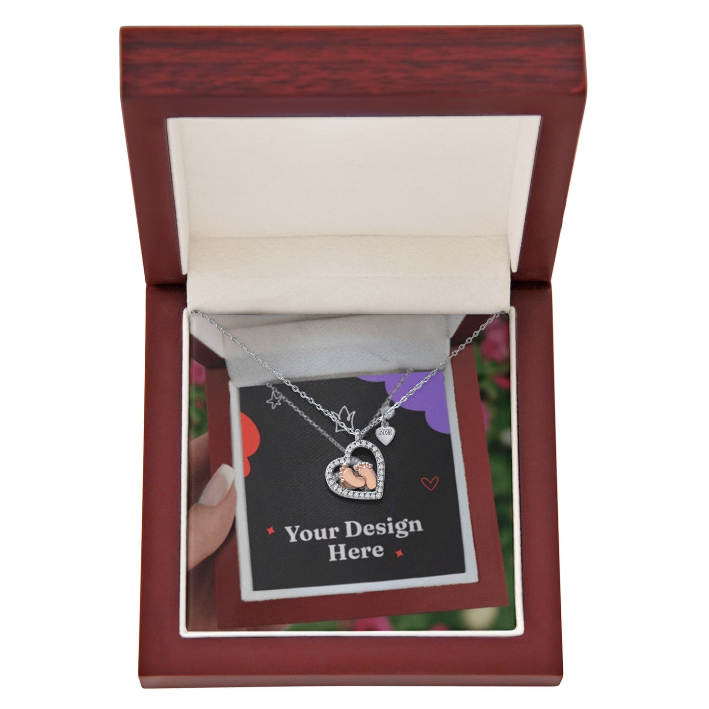 So Unique & Heartmelting is this Gorgeous Keepsake, BABY FEET necklace